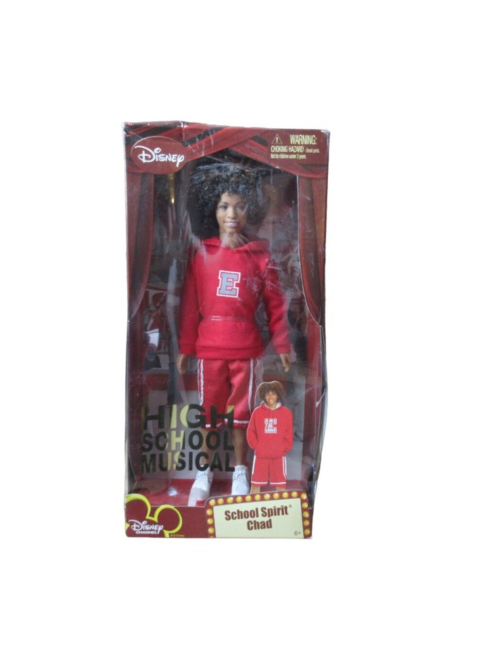 Disney Channel High School Musical Doll ‘School Spirit Chad’ 2007 Mattel